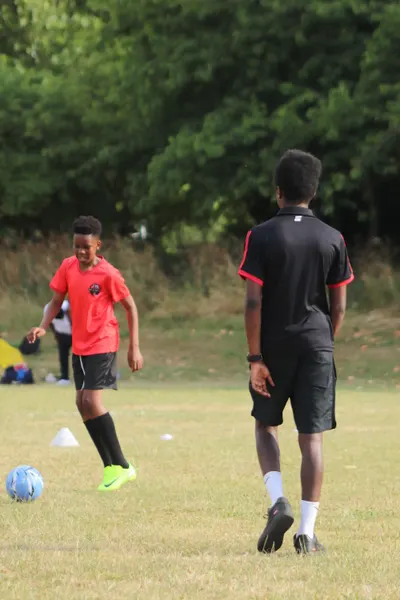 N10 Academy players in structured training session
